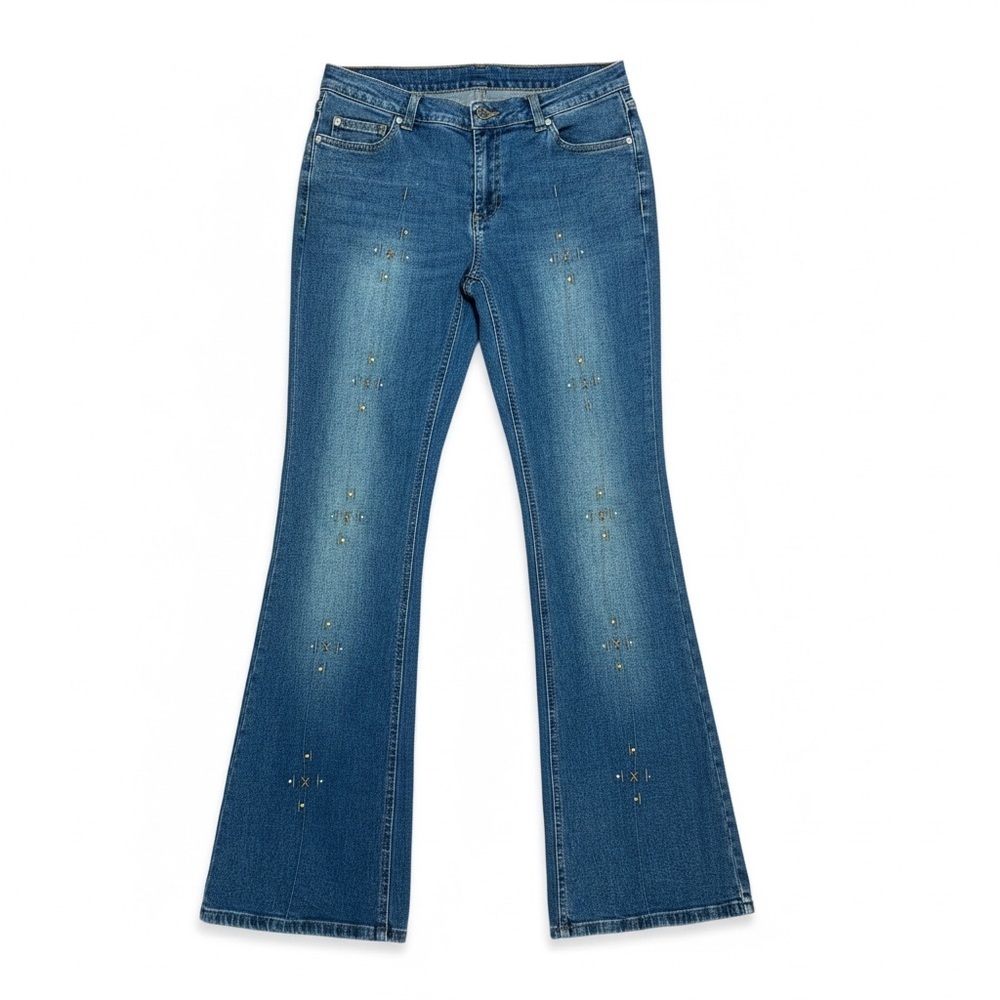 Hydraulic Women’s Bootcut Jeans | Size 9/10 | Embellished Stretch Denim - Picture 5 of 11